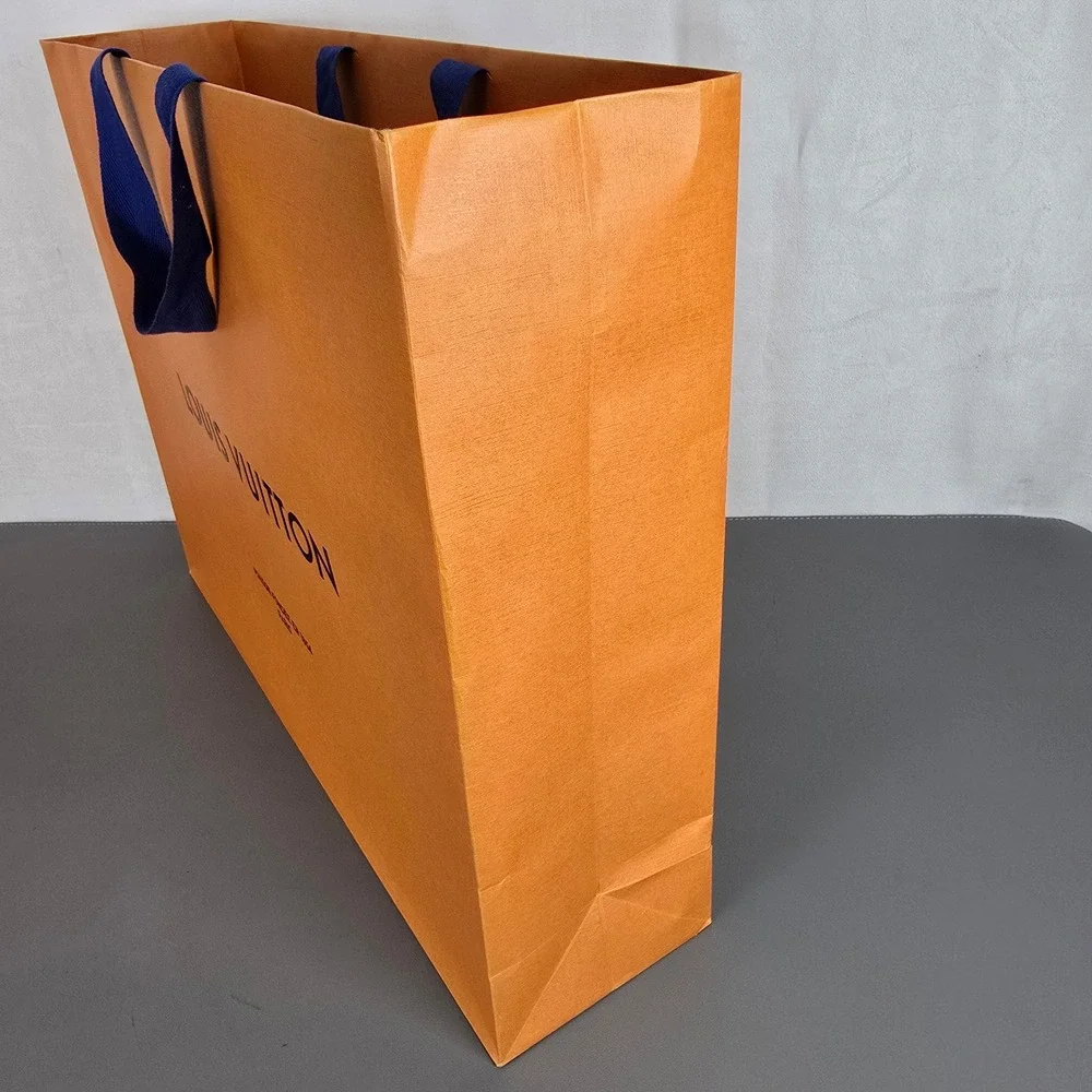 Louis Vuitton Large Magnetic Gift Box Shopping Bag & Dust Bag Set Only
